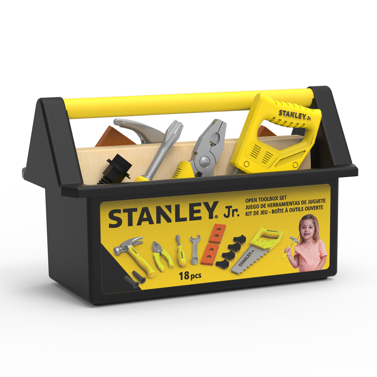Caja de Herramientas de Juguete 18pcs-0