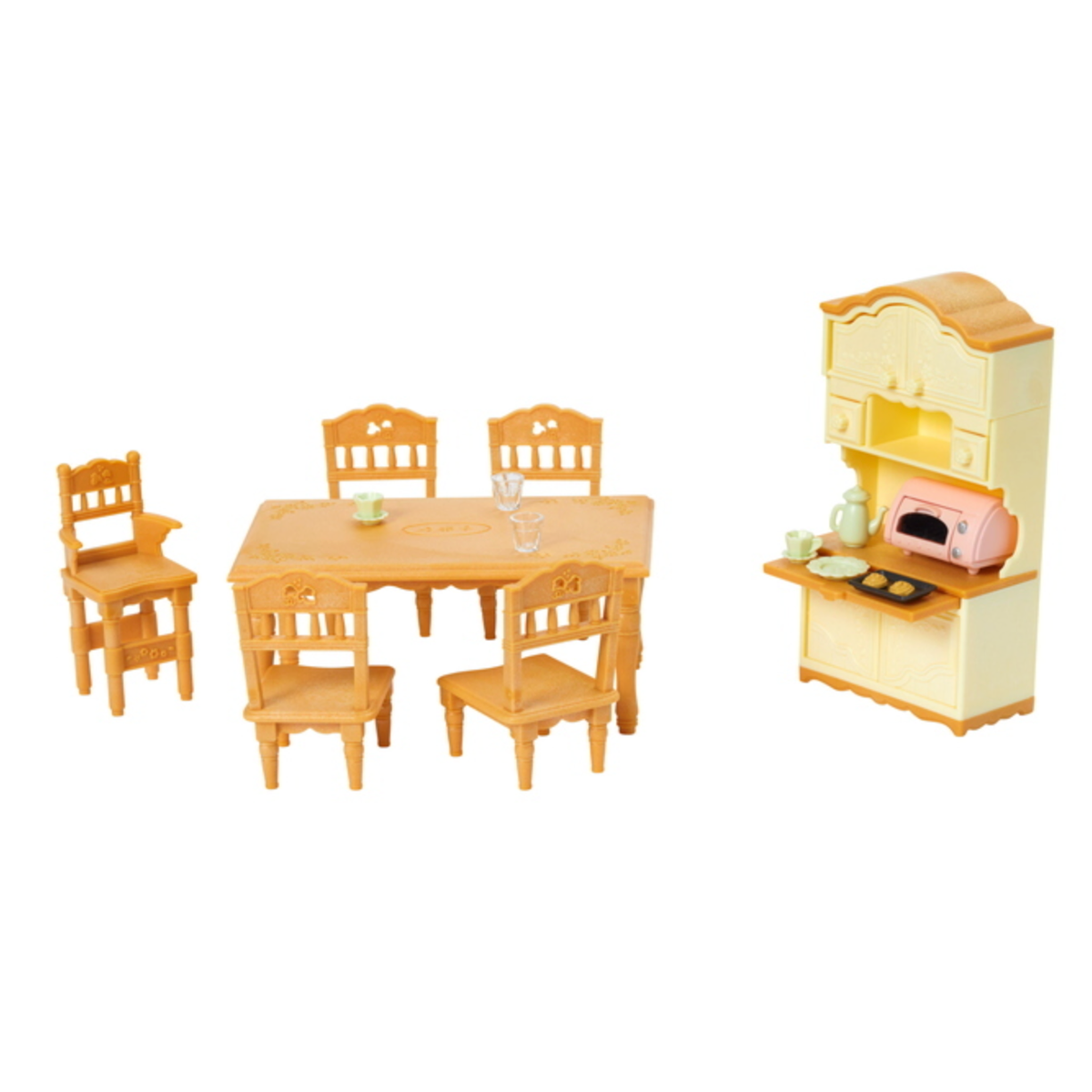 Comedor Sylvanian Families con Accesorios-2