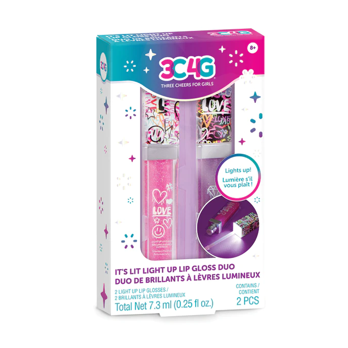 Brillos Labiales con Luz Make It Real-0