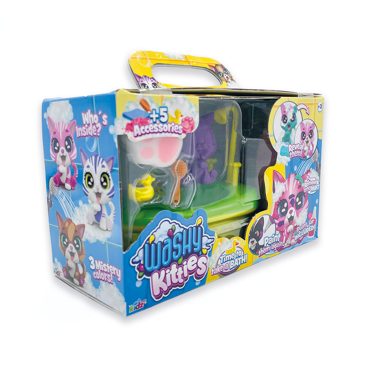 Washy Kitties Sorpresa con Bañera-3