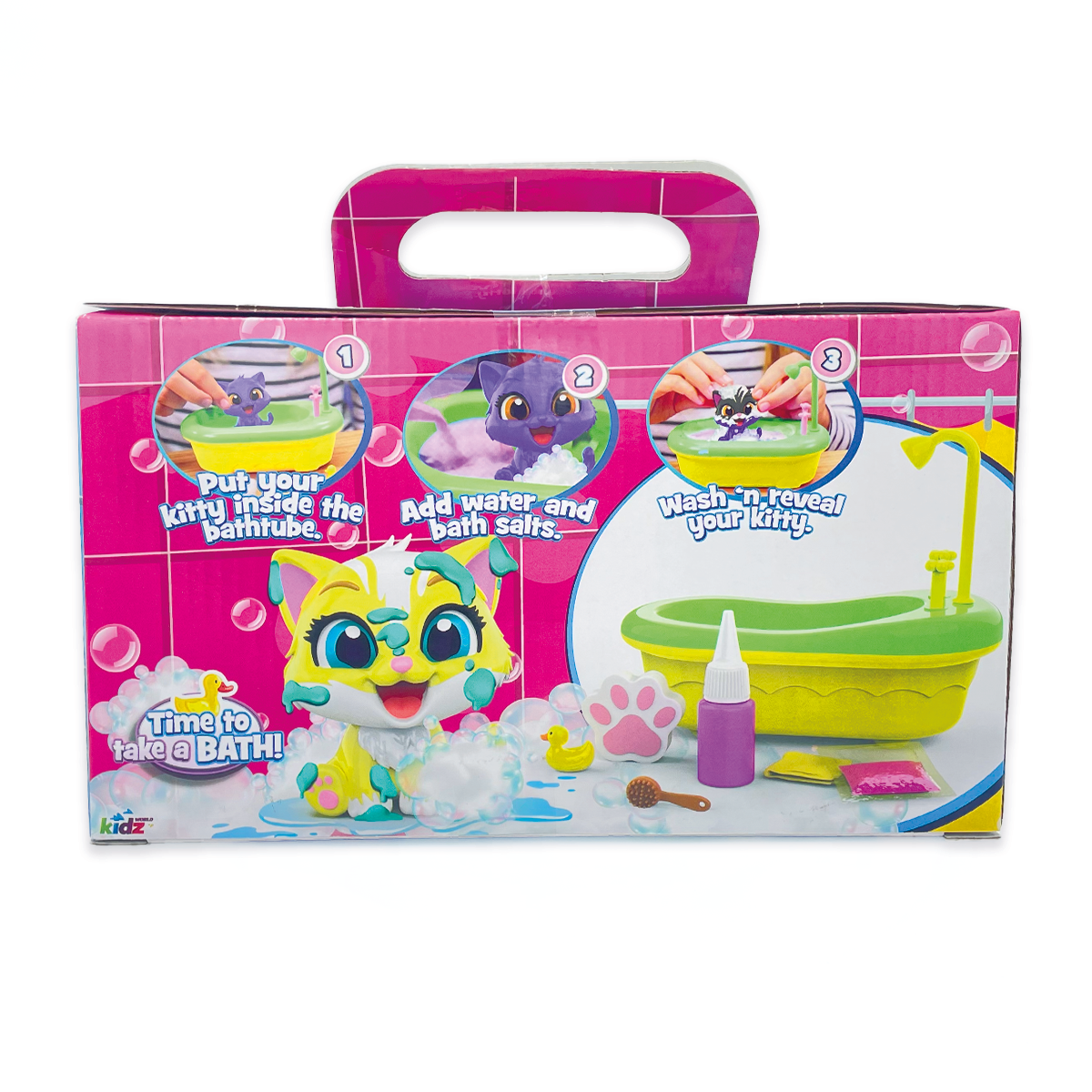 Washy Kitties Sorpresa con Bañera-3