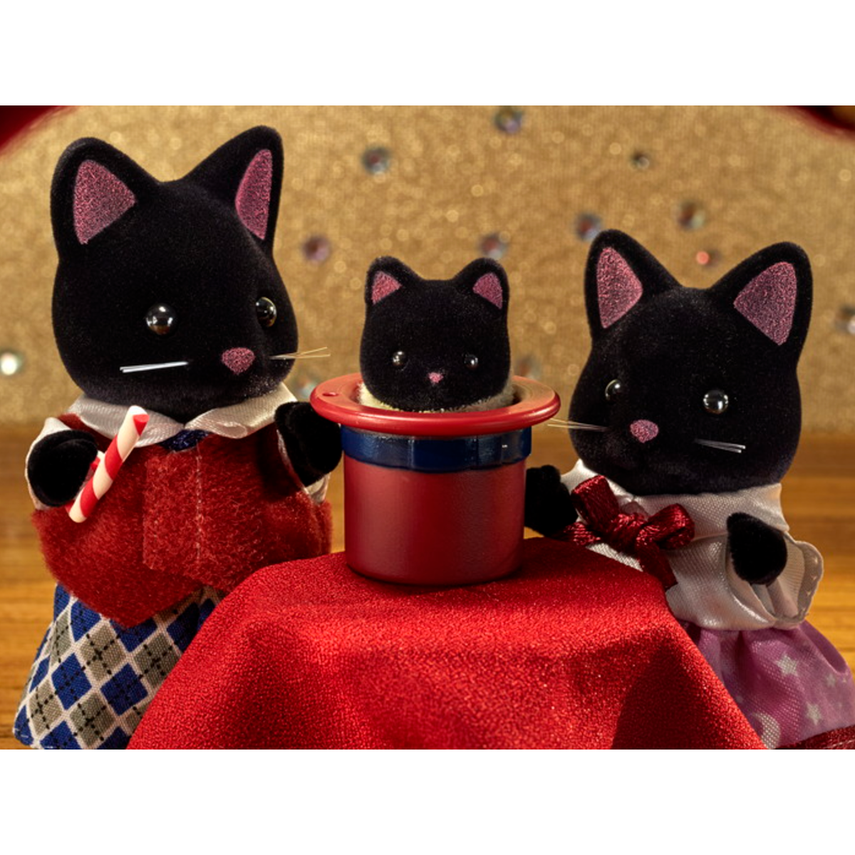 Familia Gatos de Medianoche Sylvanian Families-2