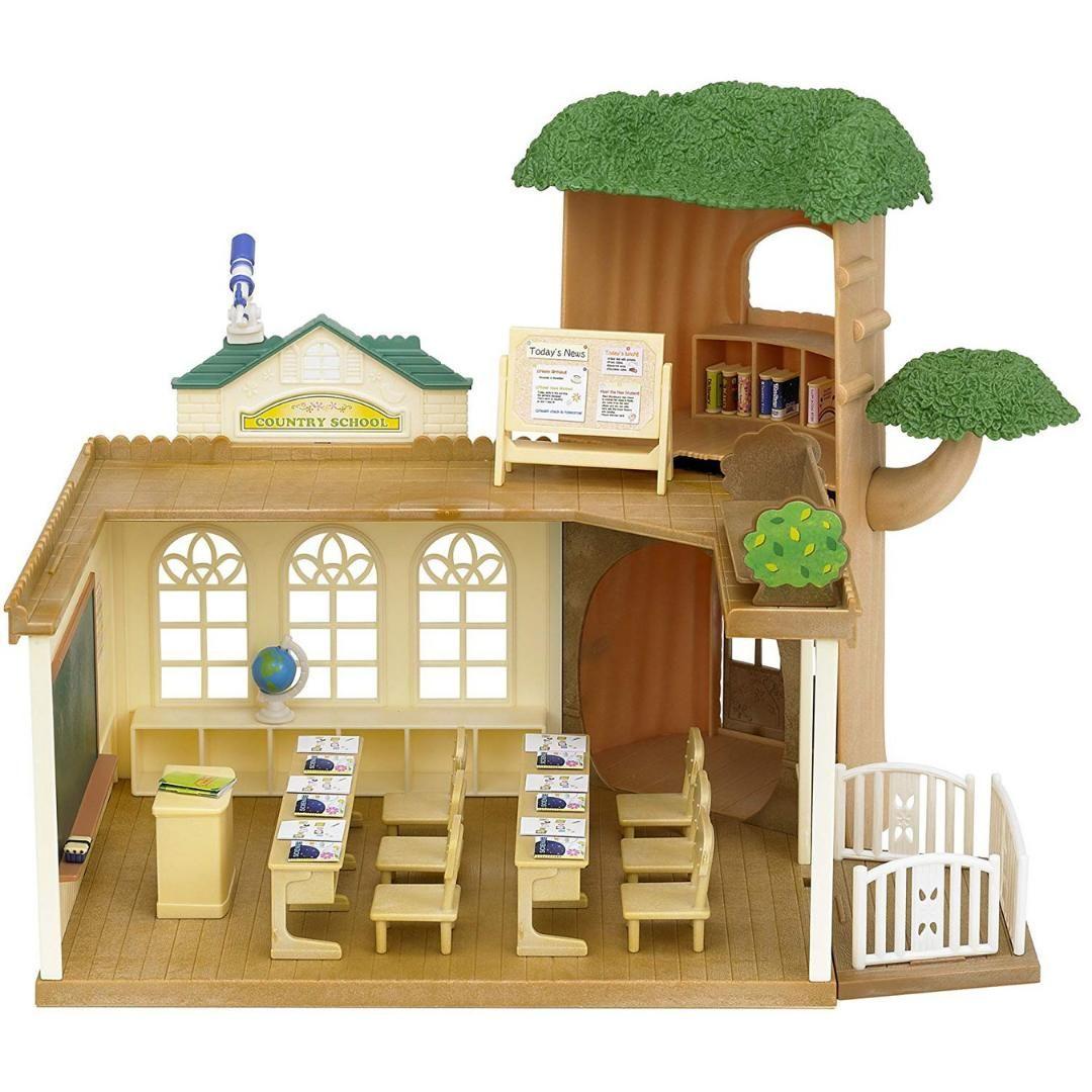 Colegio en el Árbol Sylvanian Families-1