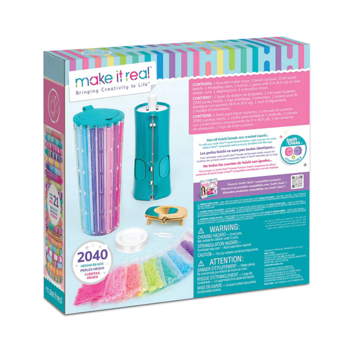 Máquina Pulseras Heishi Swift Click Make It Real-4