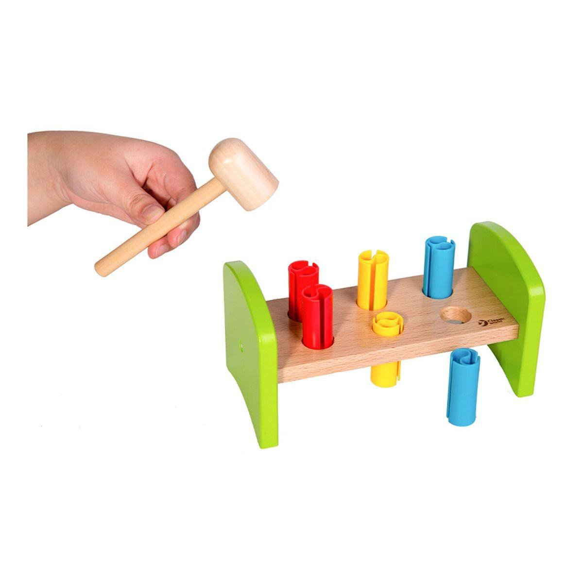 Juguete de Madera para Golpear Classic World-2