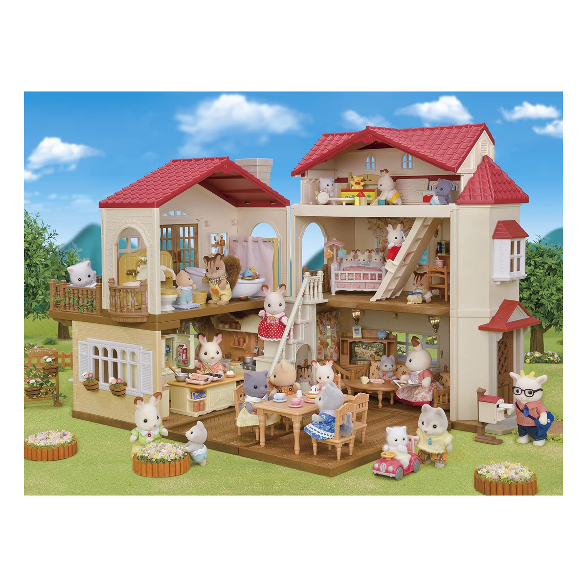 Casa Ático Secreto con Luces Sylvanian Families-2