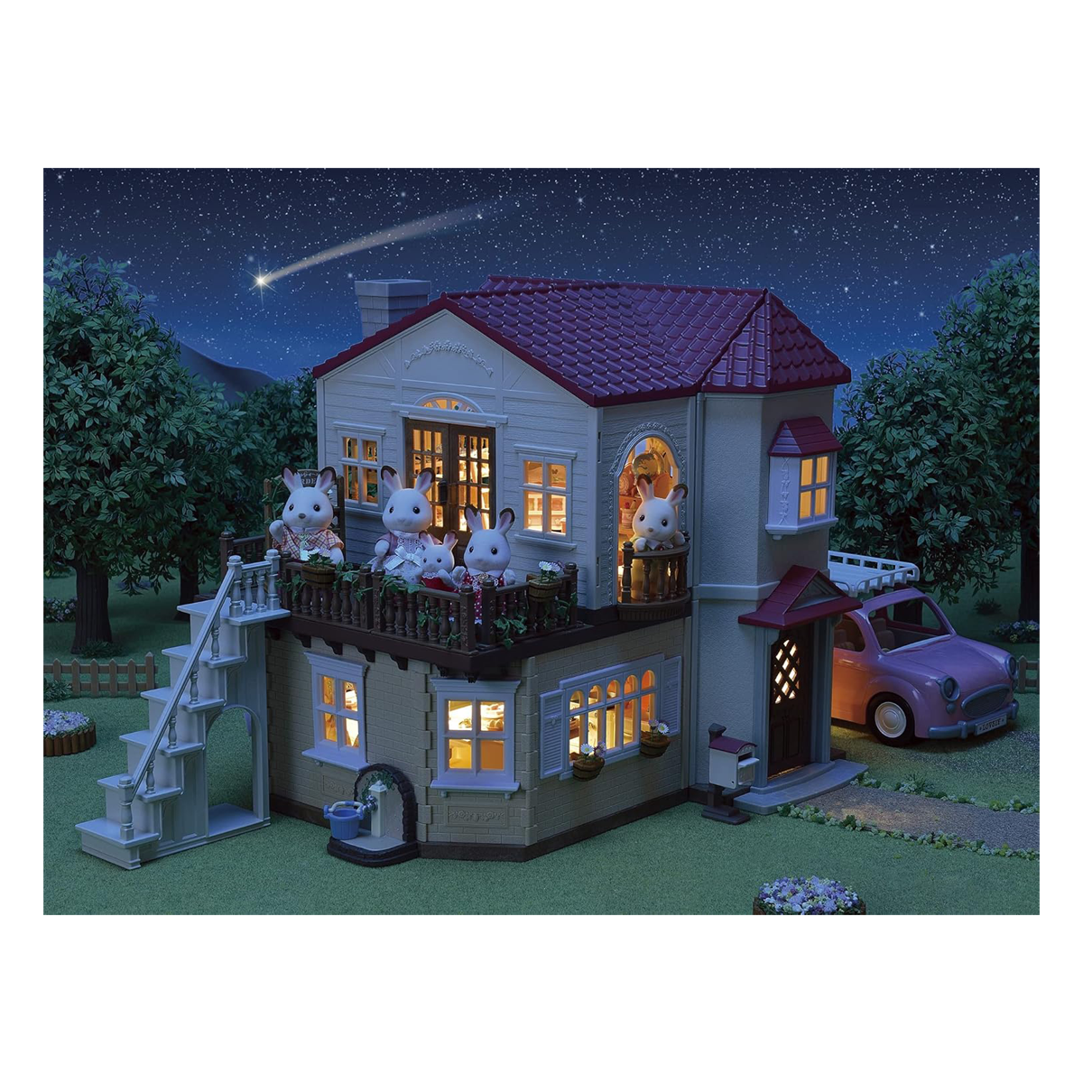 Casa Ático Secreto con Luces Sylvanian Families-3