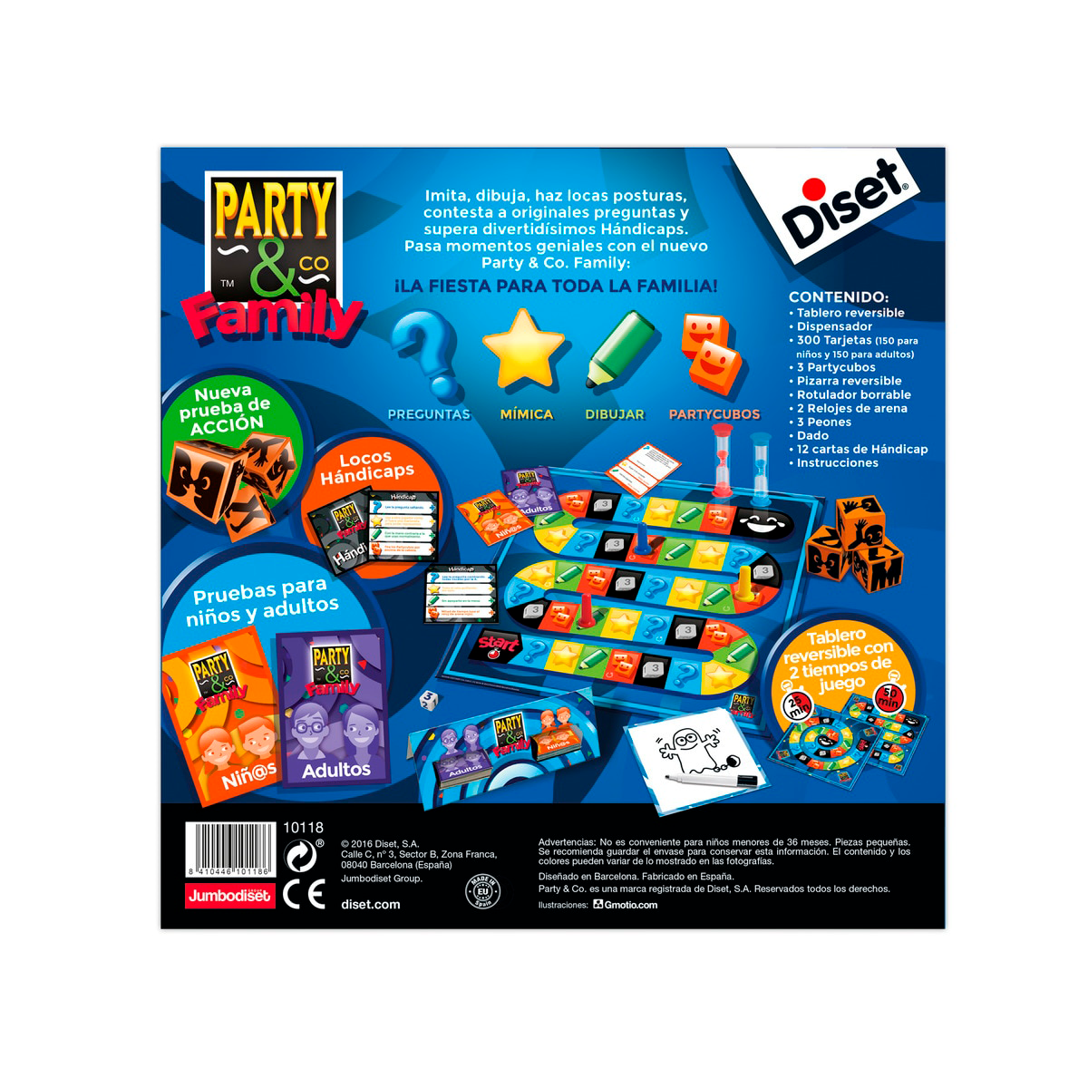 Juego de Mesa Party & Co Family-2