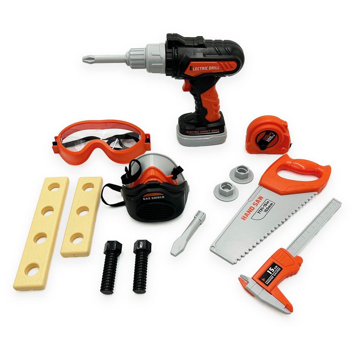 Set de Herramientas con Taladro Eléctrico 20pcs Magnetics-3