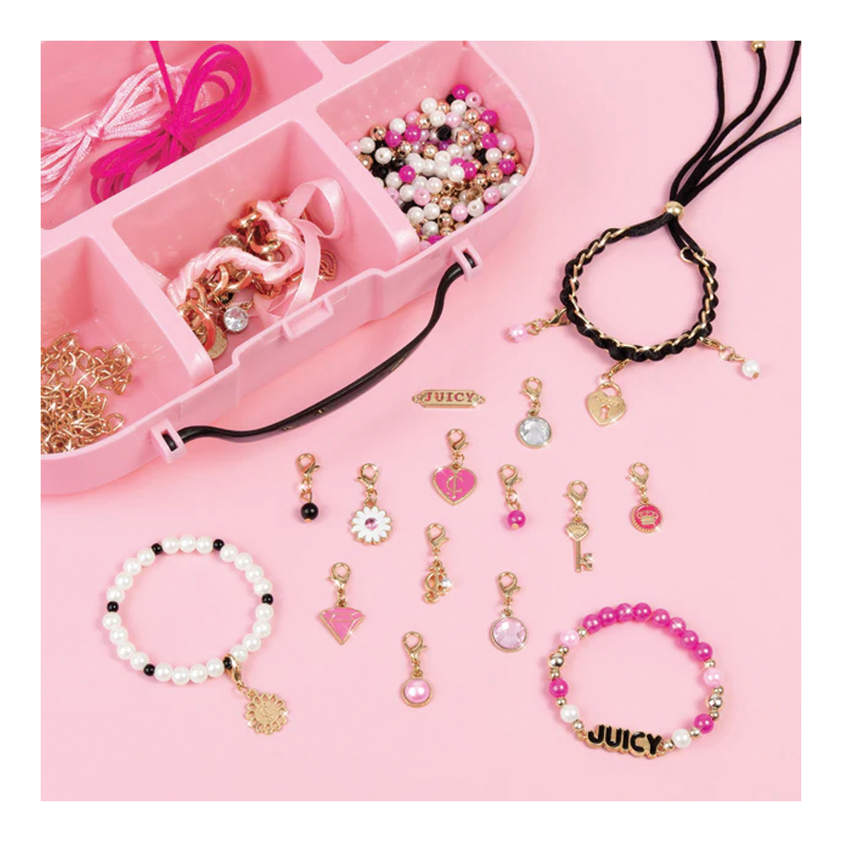 Pulseras con Dijes Glitz 'N Glam Make It Real-2