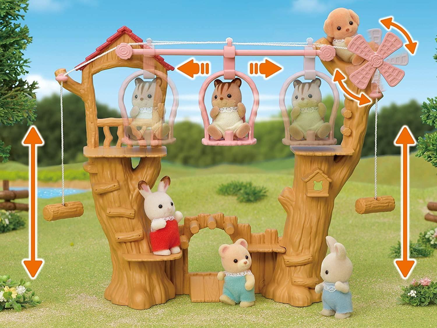 Teleférico de árbol Sylvanian Families-2