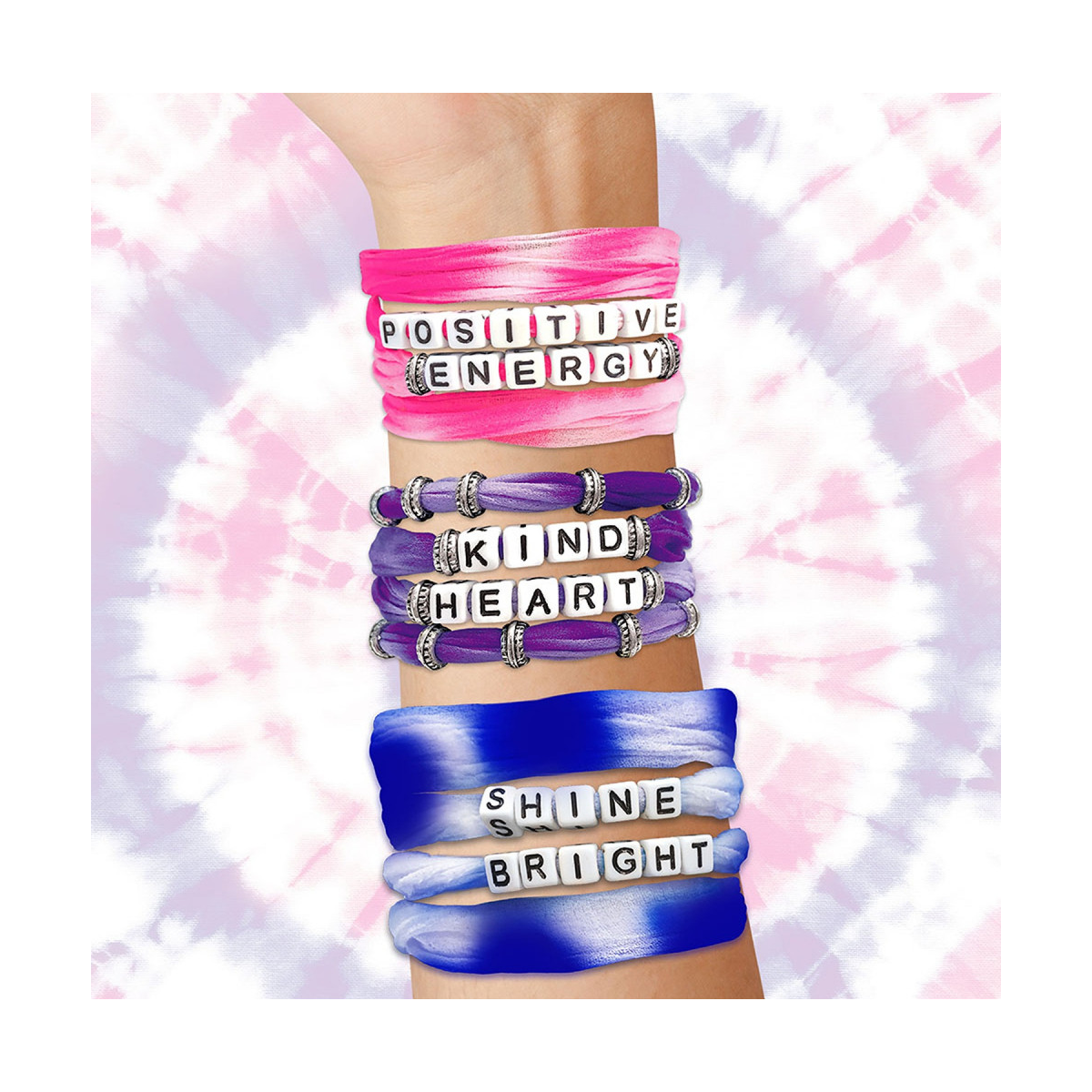Crea tus Pulseras Wrap Tie Dye Fashion Angels-2