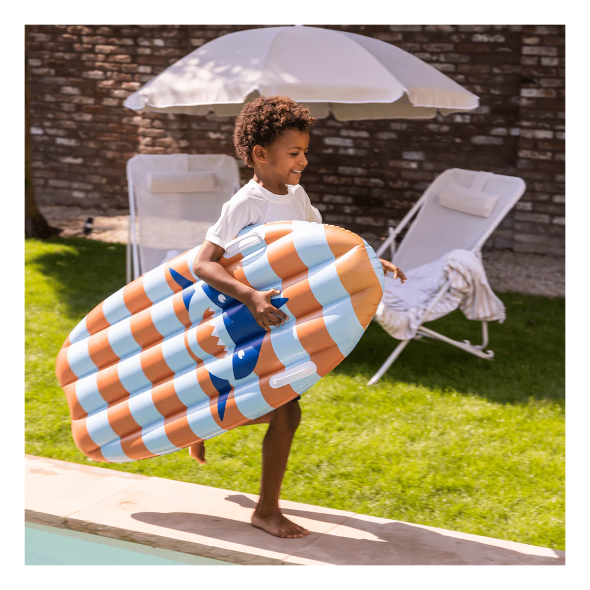 Tabla de Surf Inflable Tiburón Swim Essentials-3