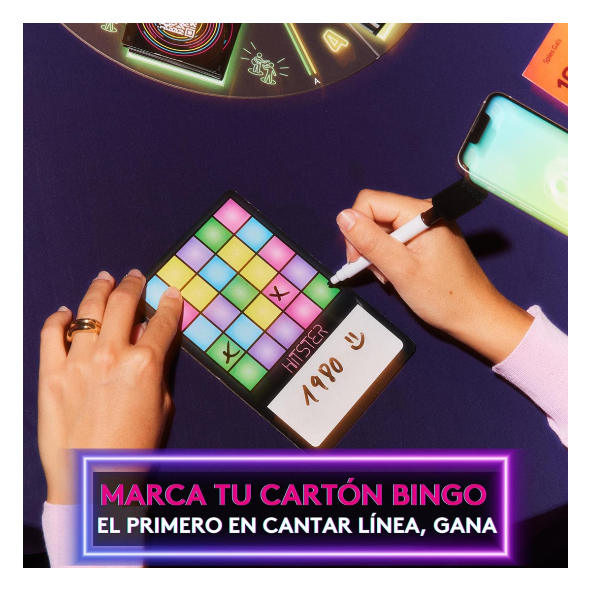 Juego de Mesa Hitster Bingo-5