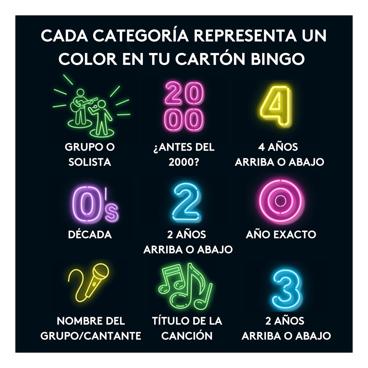 Juego de Mesa Hitster Bingo-6