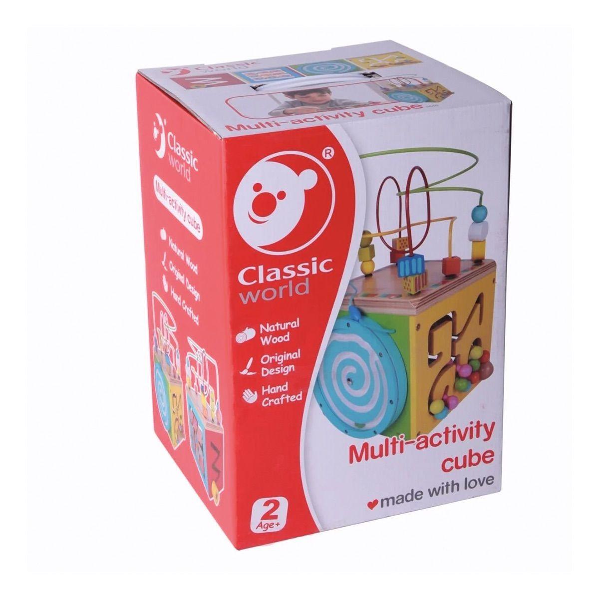 Cubo Multi Actividades Classic World-0