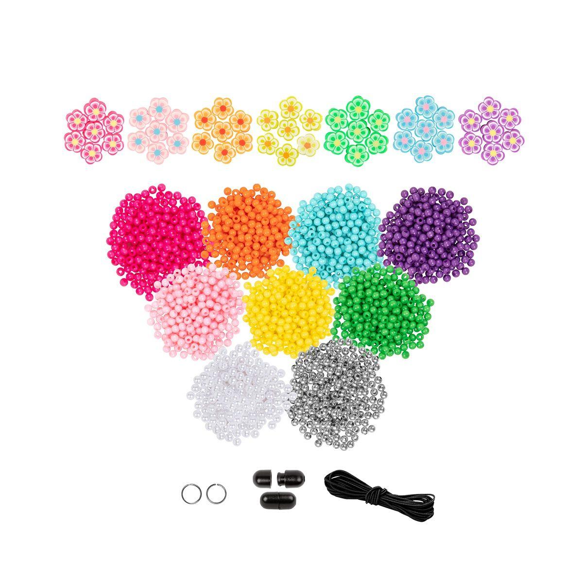 Set Pulseras Flower Power-2