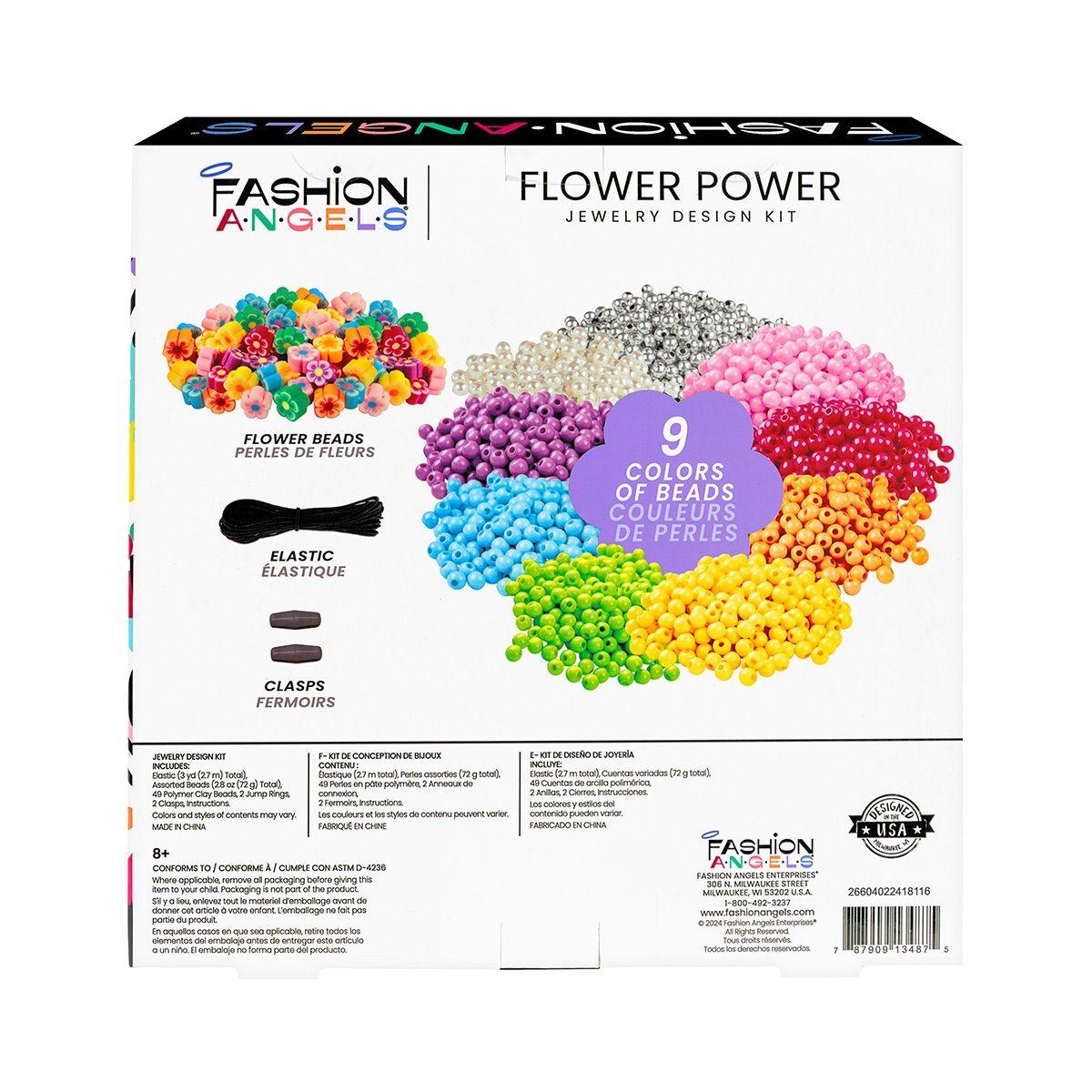 Set Pulseras Flower Power-4