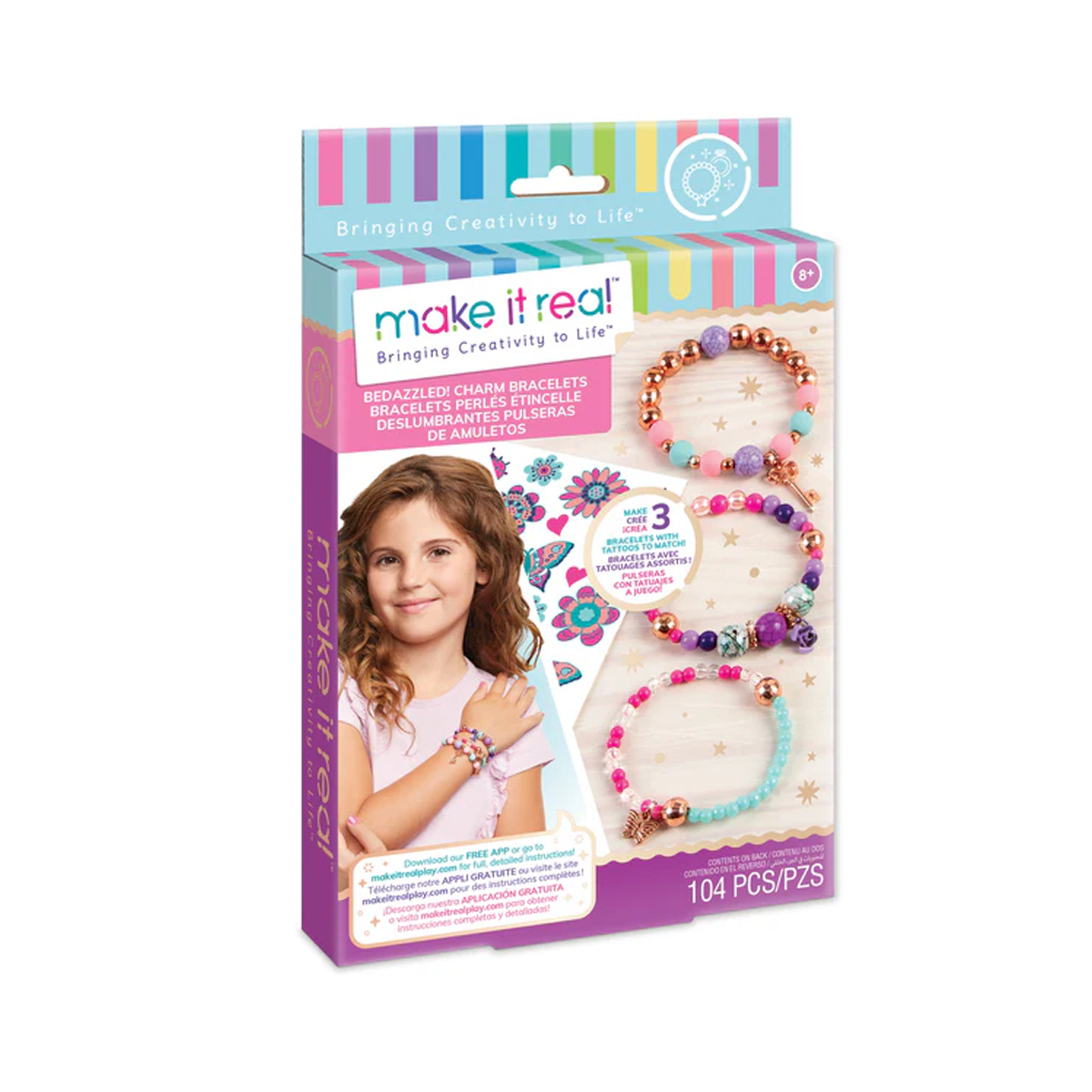 Pulseras Amuletos Deslumbrantes Make It Real-0