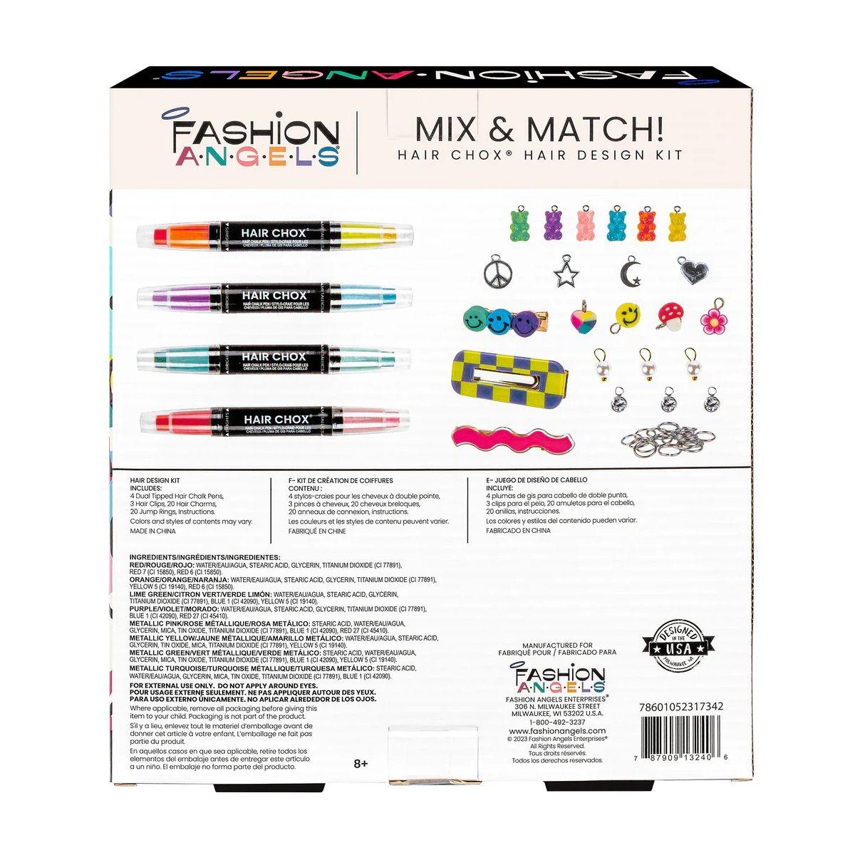 Set de Diseño de Peinados Hair Chox Fashion Angels-3