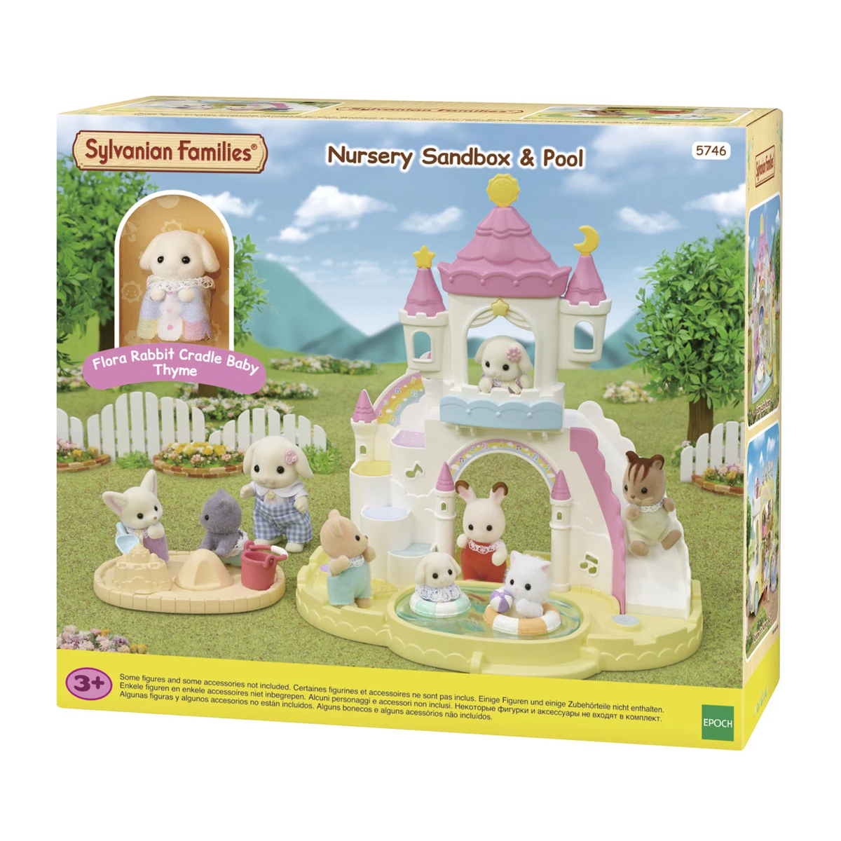 Piscina y Arenero de la Guardería Sylvanian Families-0