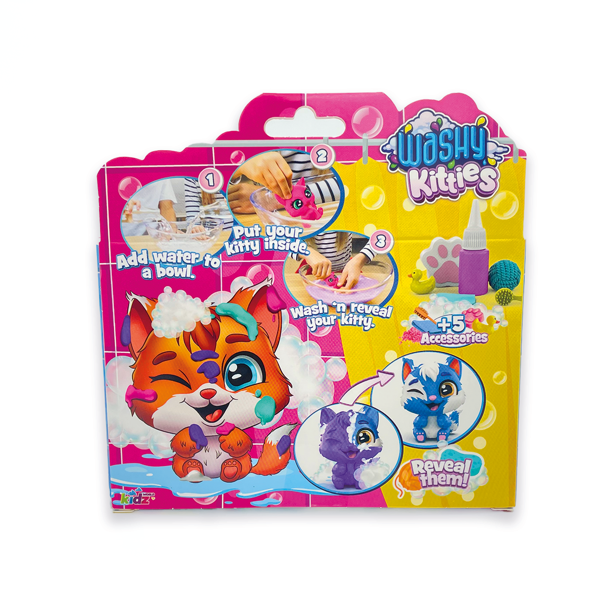 Washy Kitties Sorpresa con Accesorios-3