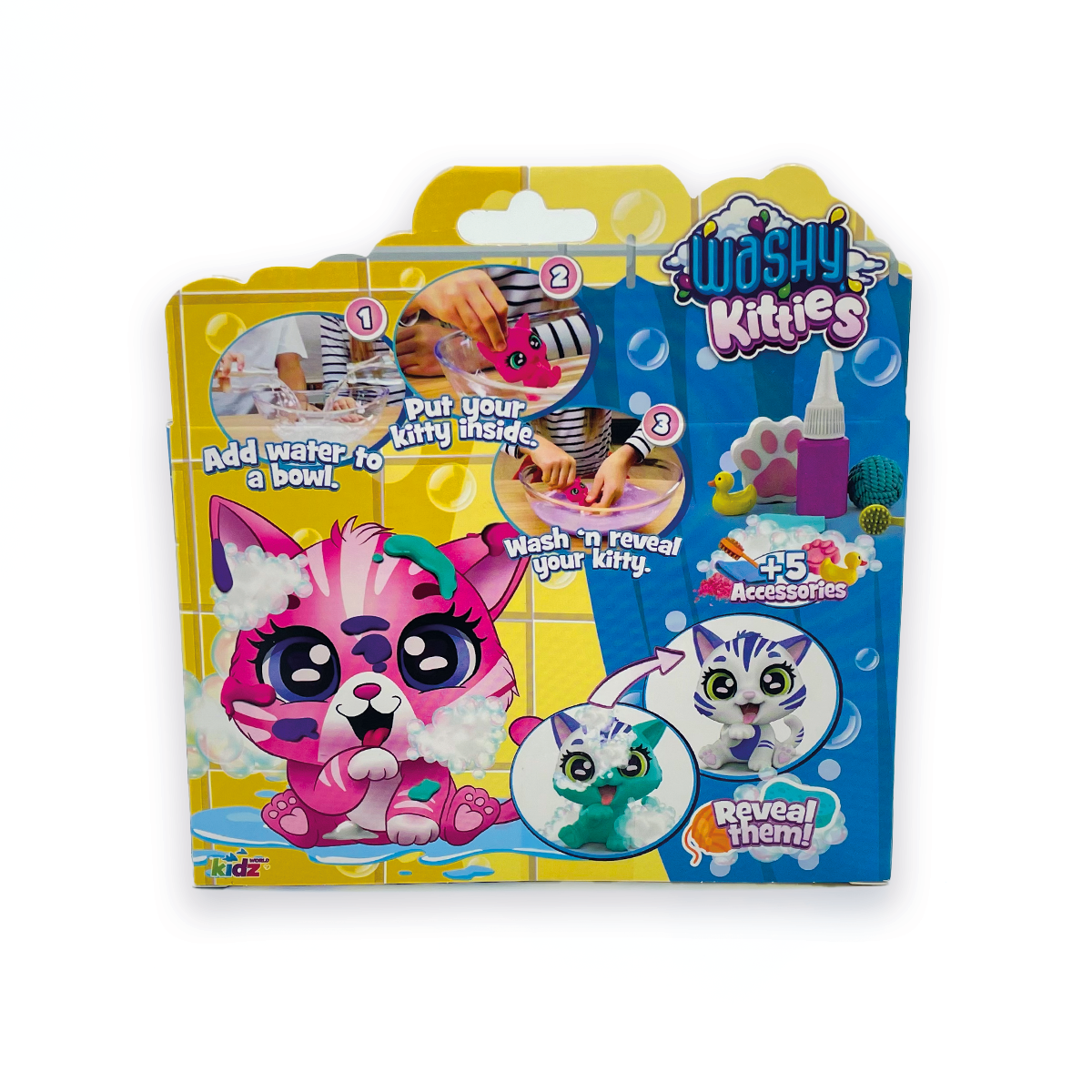 Washy Kitties Sorpresa con Accesorios-3