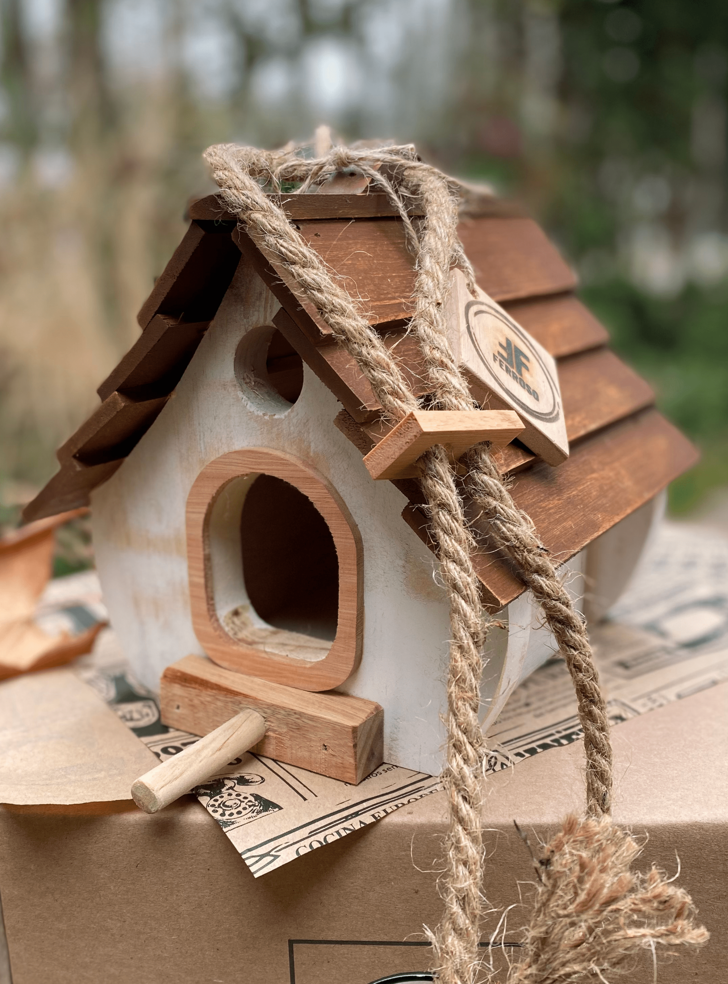 Pajarera Rustic CORKITA-1