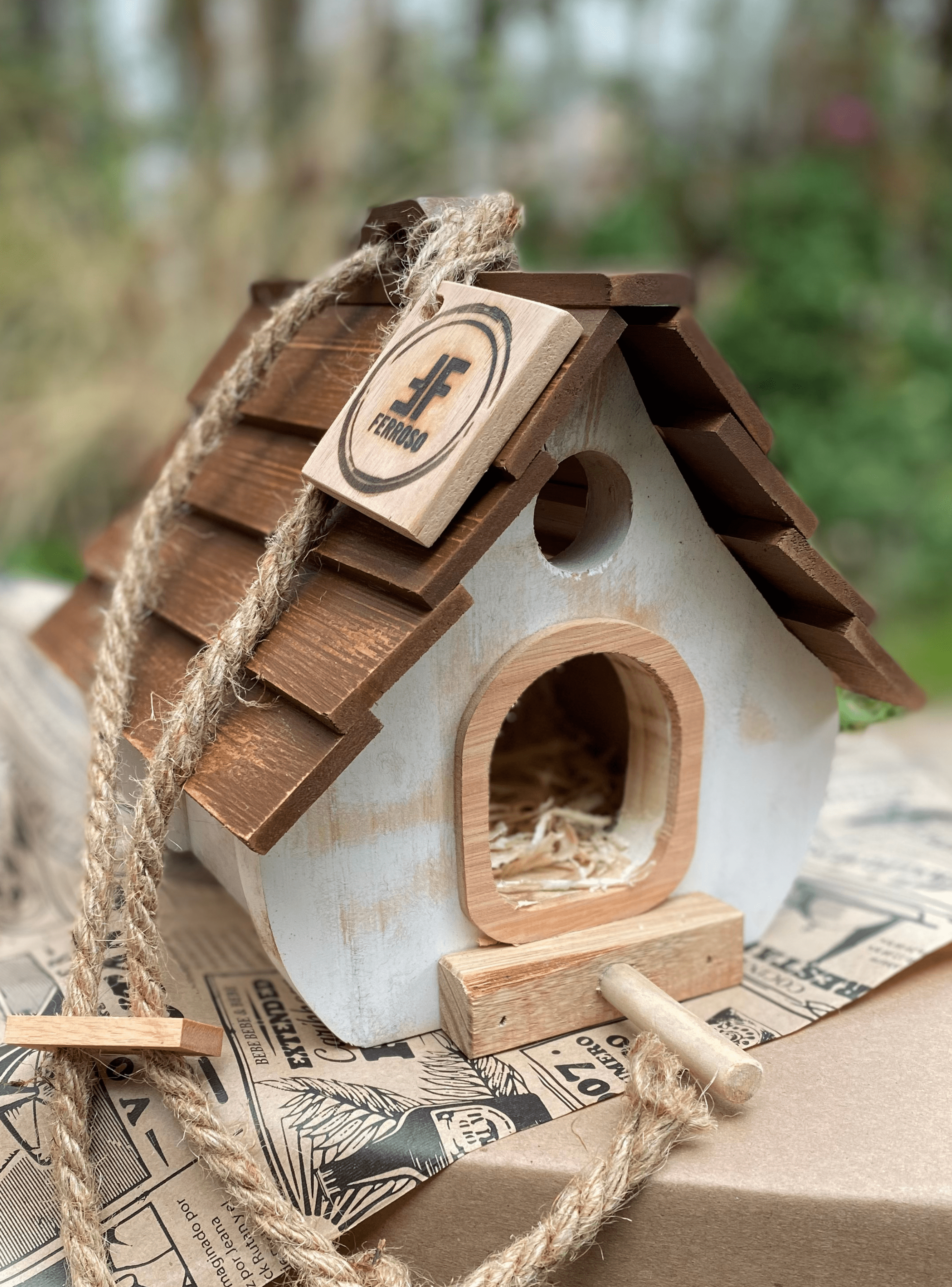 Pajarera Rustic CORKITA-2
