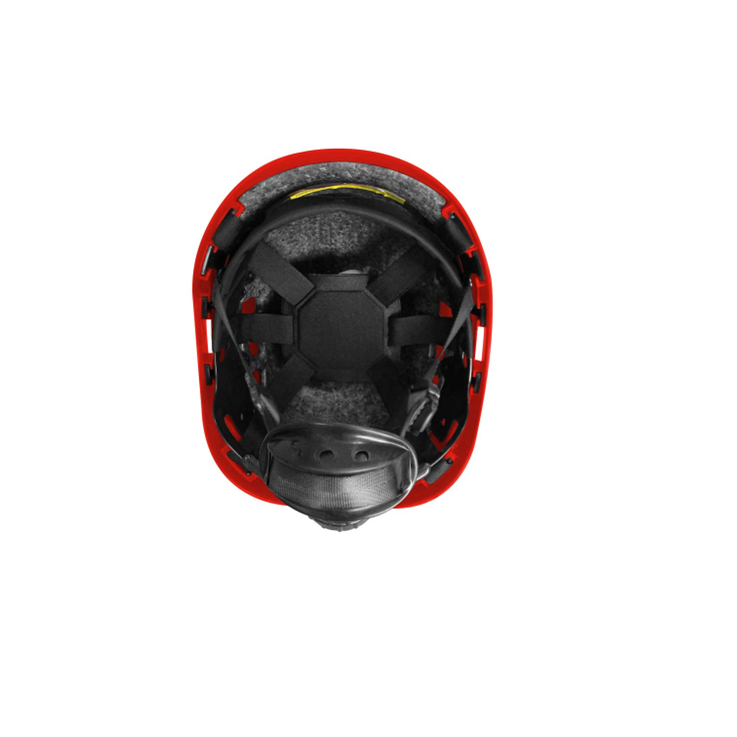 Casco Yako trabajo en altura, escalada, rescate rojo-2