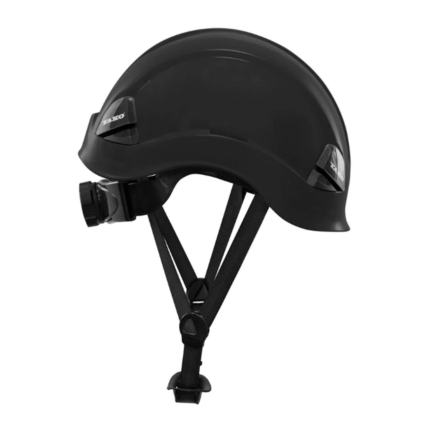 Casco Yako trabajo en altura, escalada, rescate negro-0
