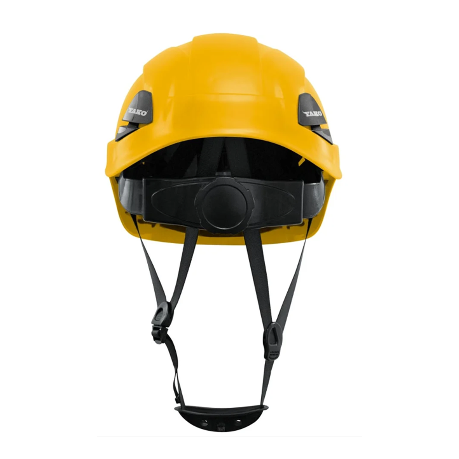 Casco Yako trabajo en altura, escalada, rescate amarillo-1