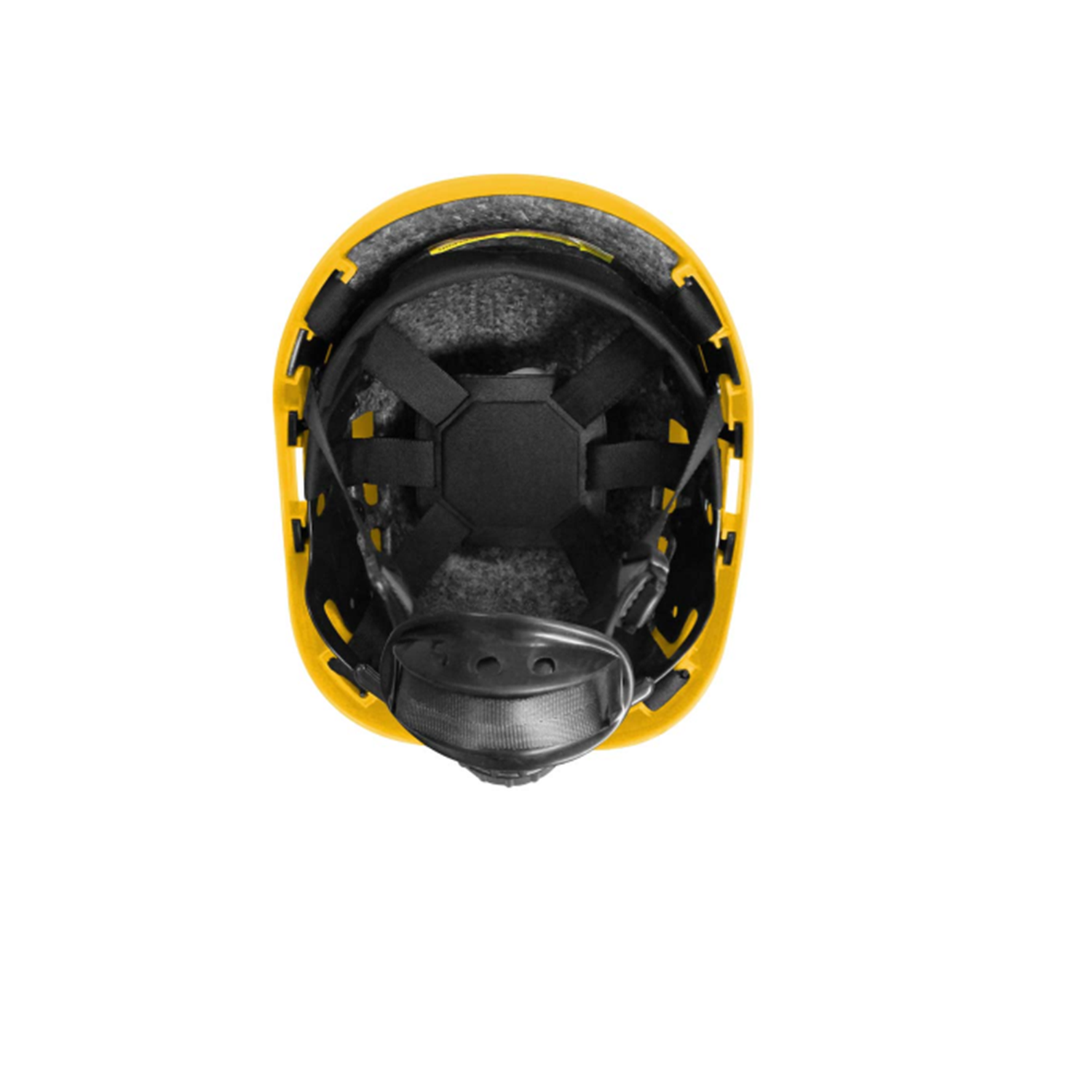 Casco Yako trabajo en altura, escalada, rescate amarillo-2