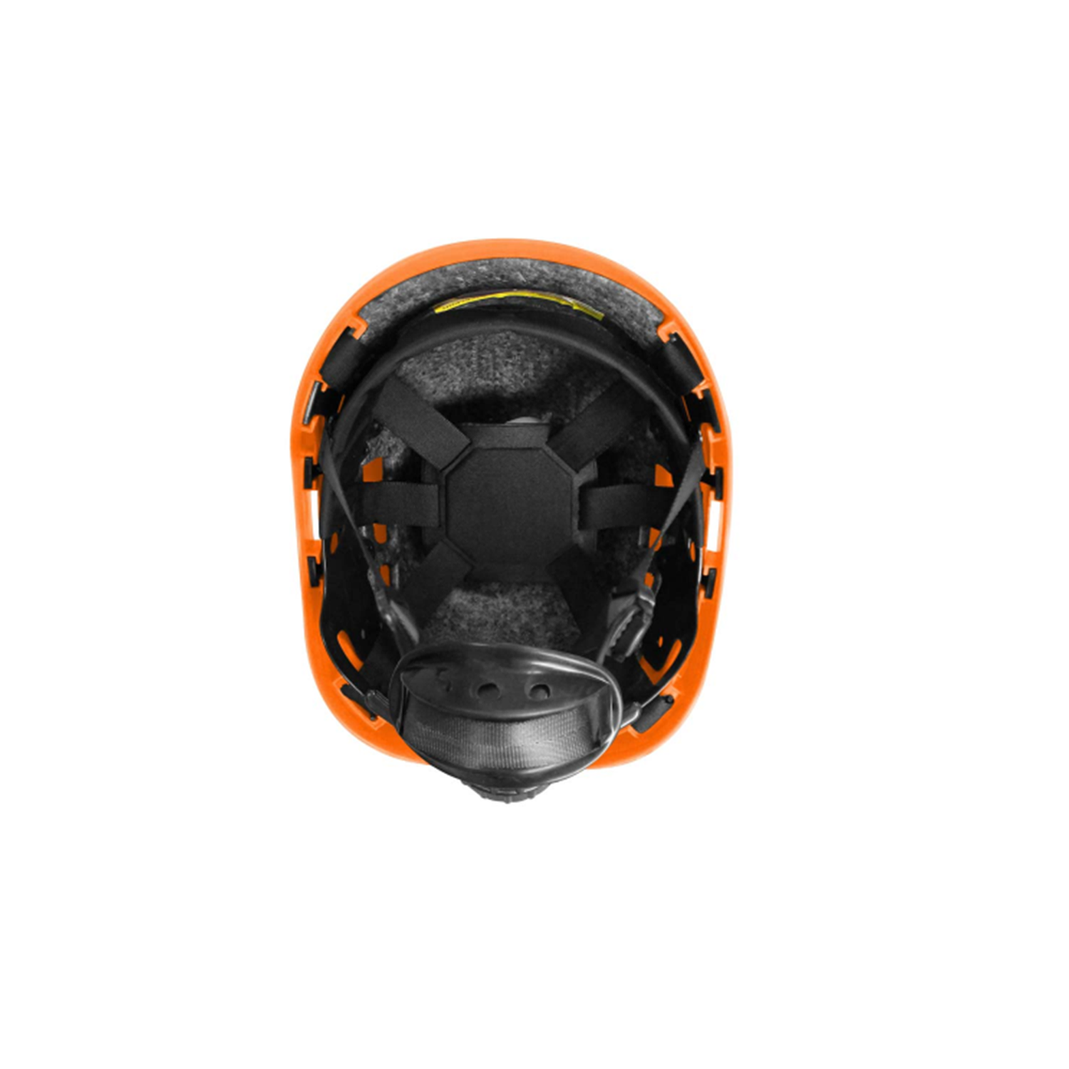 Casco Yako trabajo en altura, escalada, rescate naranjo-2