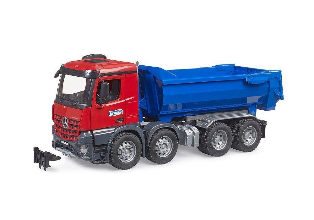 Camión Mercedes Benz  Arocs 8X4 con tolva 1:16 Bruder-0