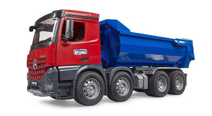 Camión Mercedes Benz  Arocs 8X4 con tolva 1:16 Bruder-2