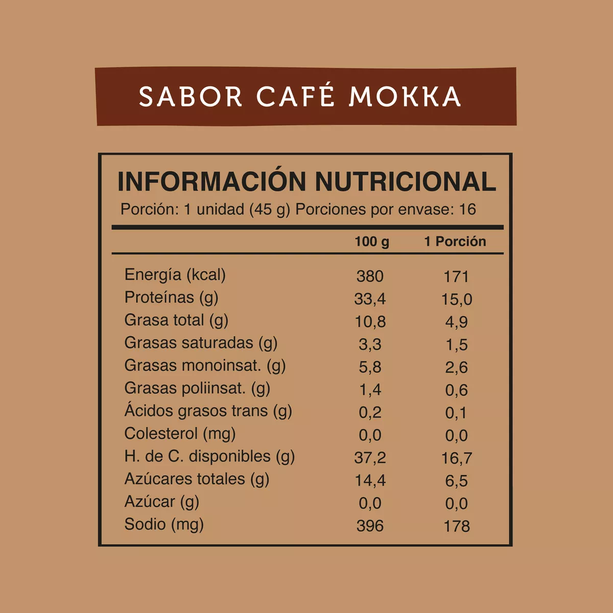 Barras de proteina Wild Protein - Mokka (16 unidades)-2