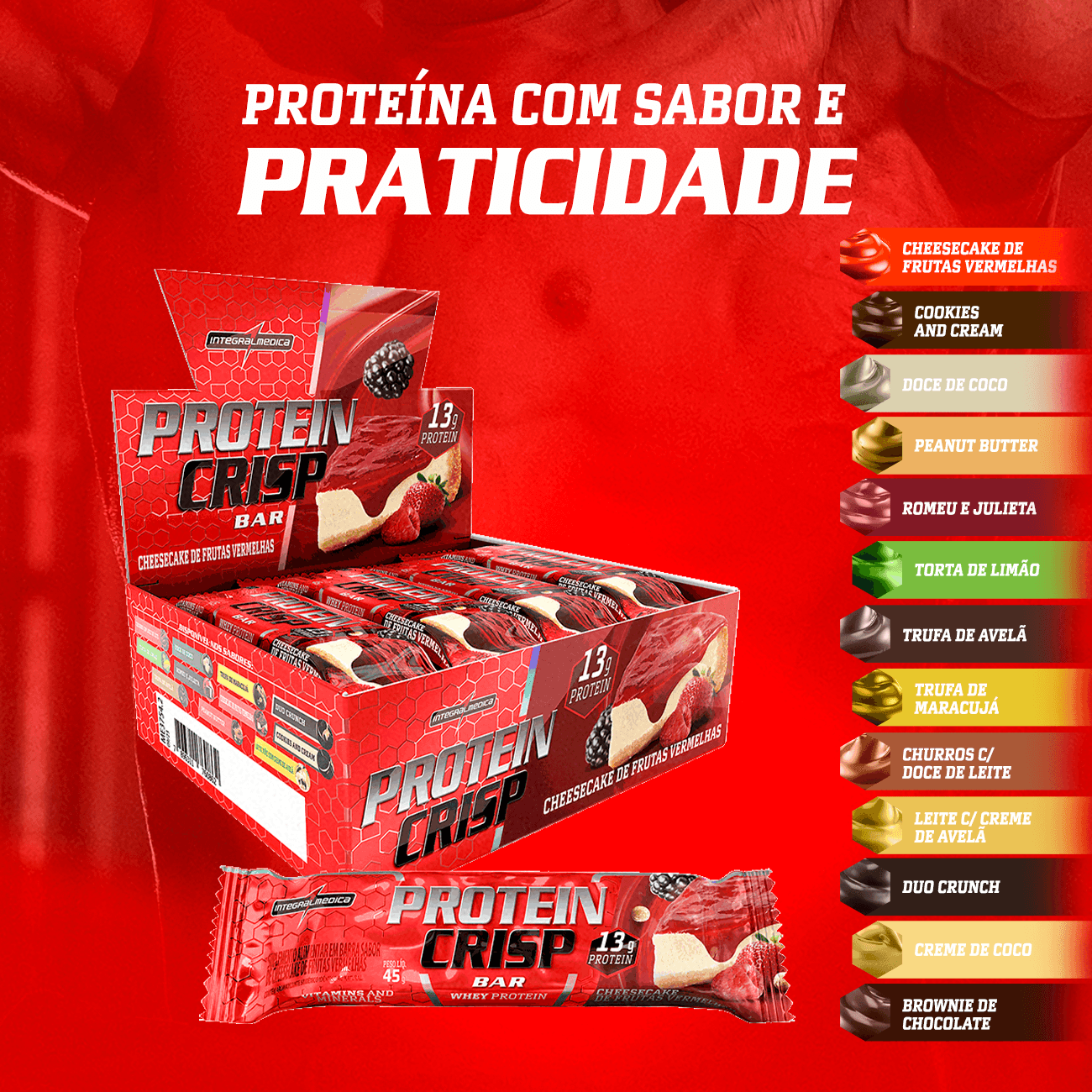 Barra de proteina Integralmedica - Dulce de coco (12 unidades)-2