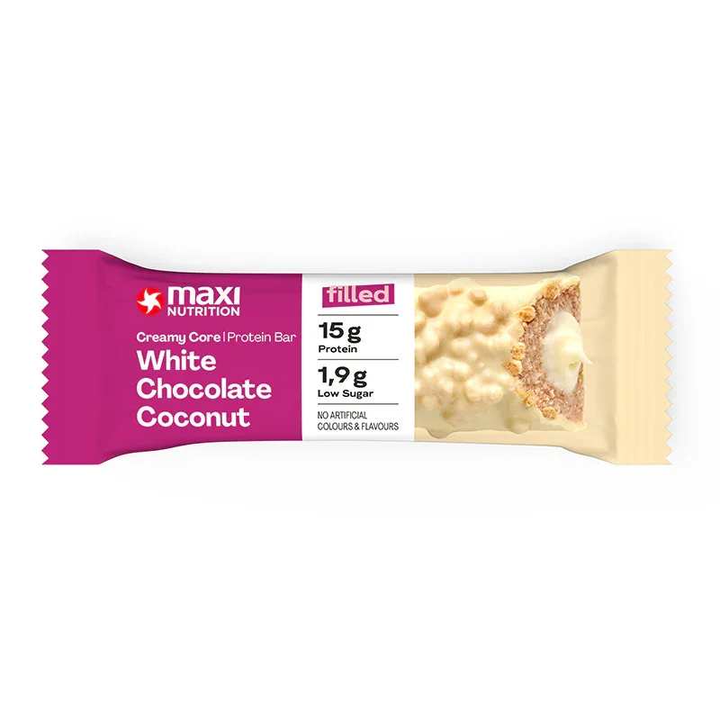 Barra de proteina Maxi Nutrition - White Chocolate Coconut (12 unidades)-3