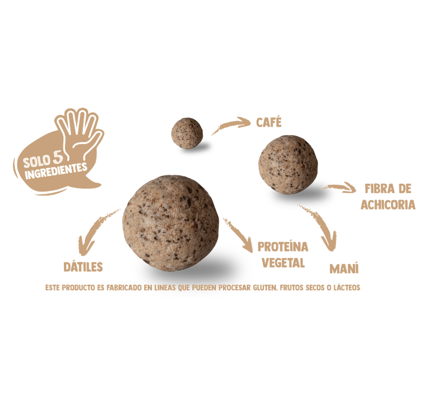 Snack Balls Protein Underfive - Coffee (6 unidades)-1