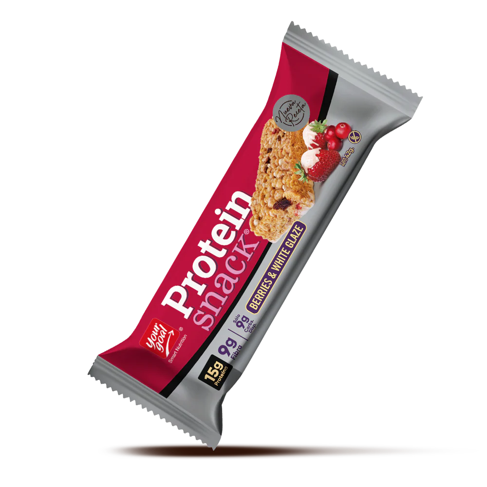 Barra de proteina Protein Snack - Berries & Glaseado (5 unidades)-1