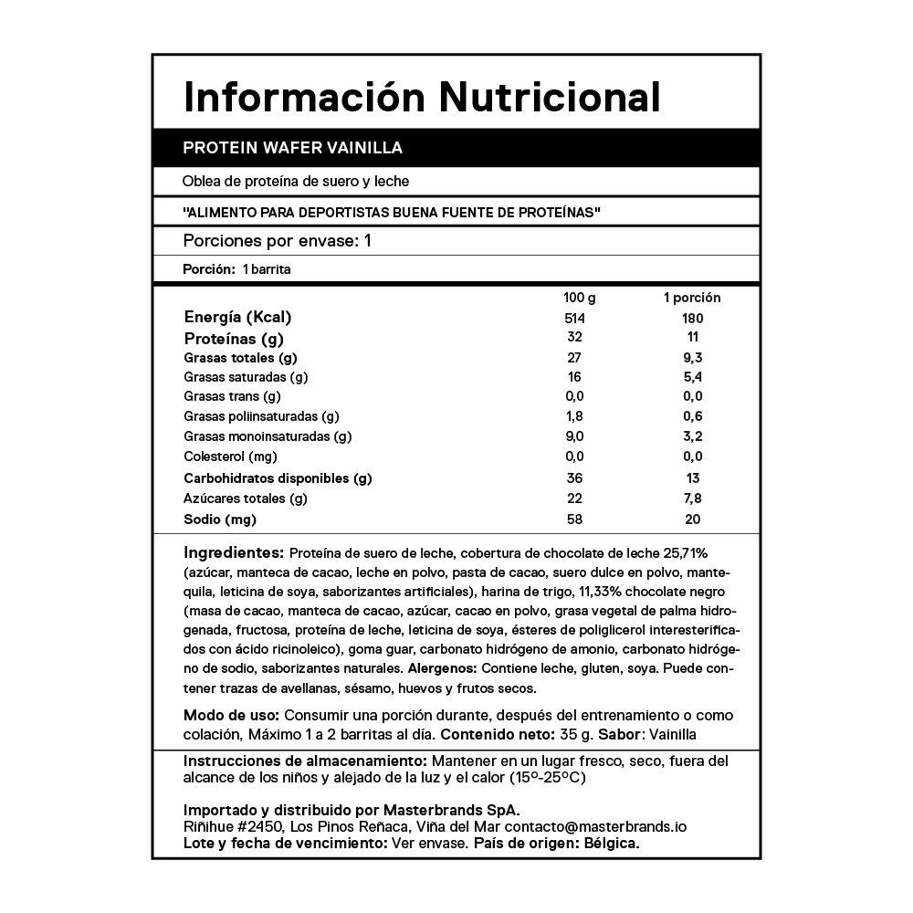 Barra de proteina QNT - Waffle Vainilla Yogurt (12 unidades)-6