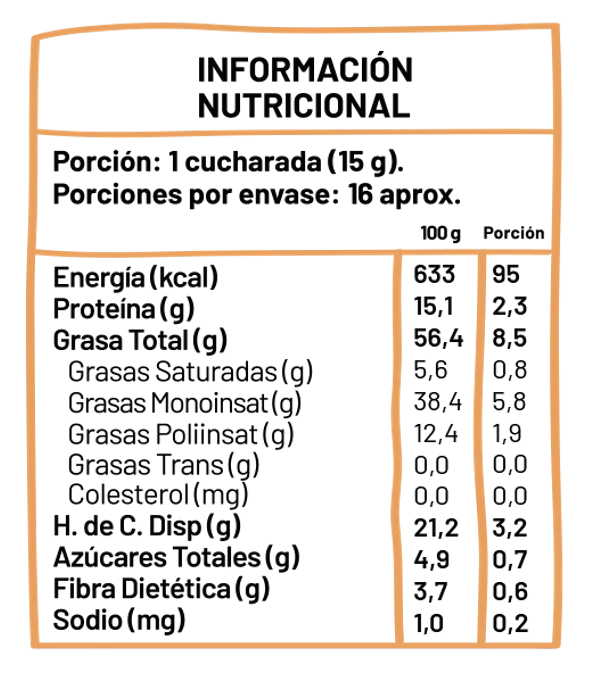 Pasta de almendras Underfive - Almond Butter 250gr-3