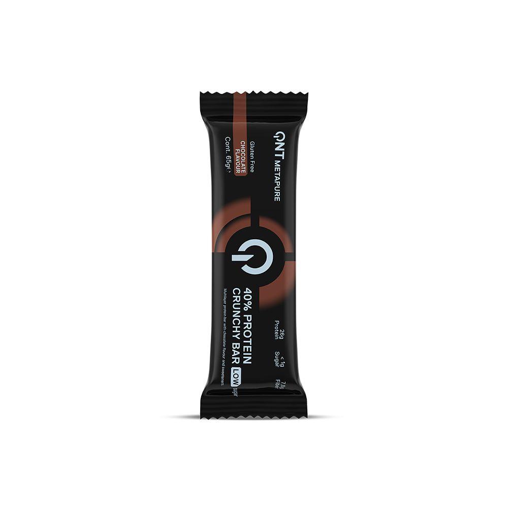 Barra de proteina QNT - Crunchy Chocolate Flavour (12 unidades)-4