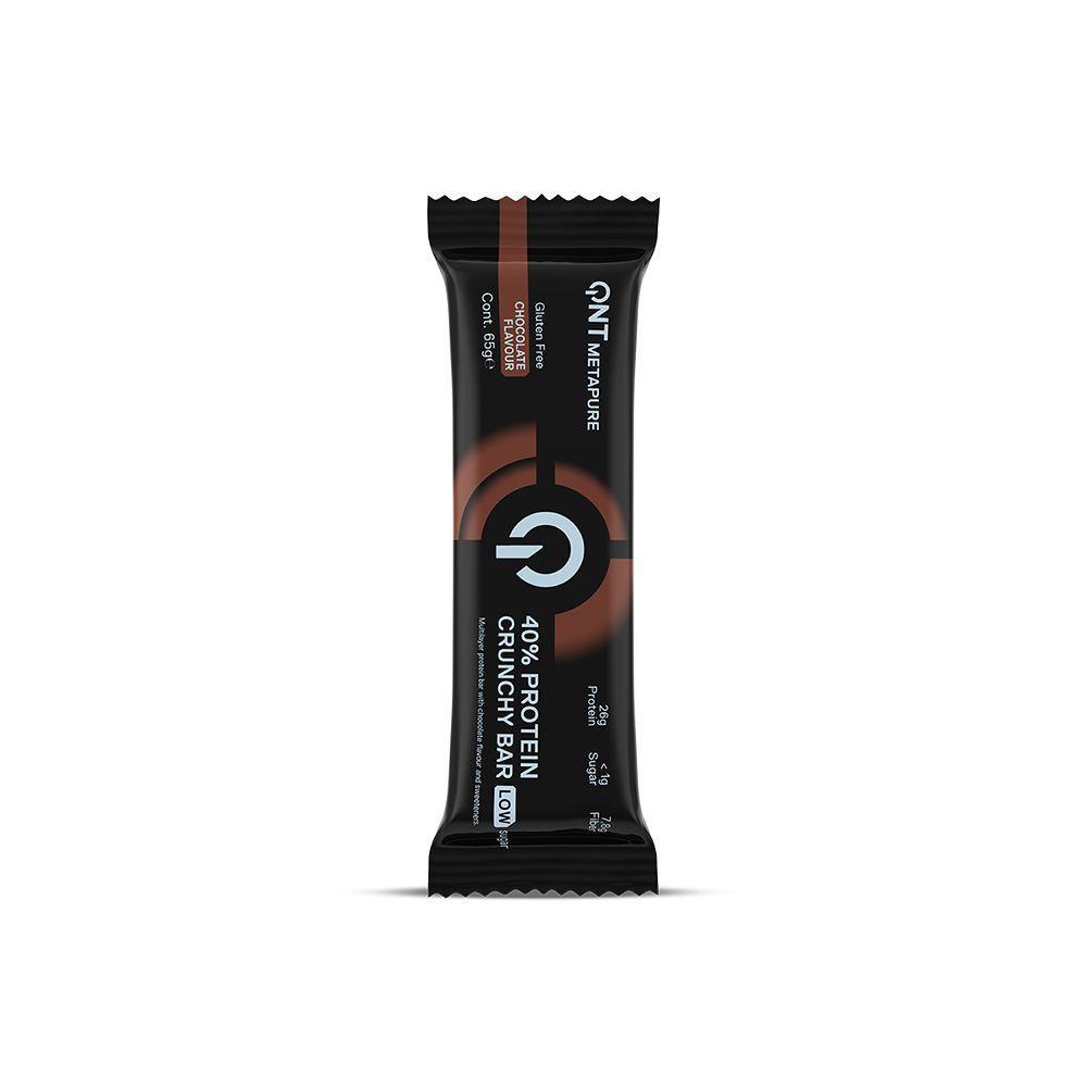 Barra de proteina QNT - Crunchy Chocolate Flavour (12 unidades)-4