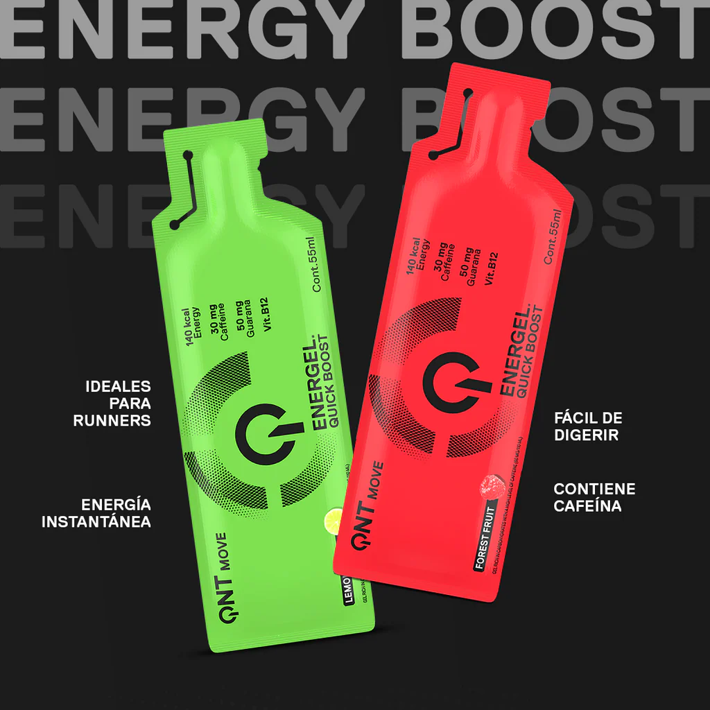 Gel Energético QNT - Limon 25 unidades (55ml c/u)-2