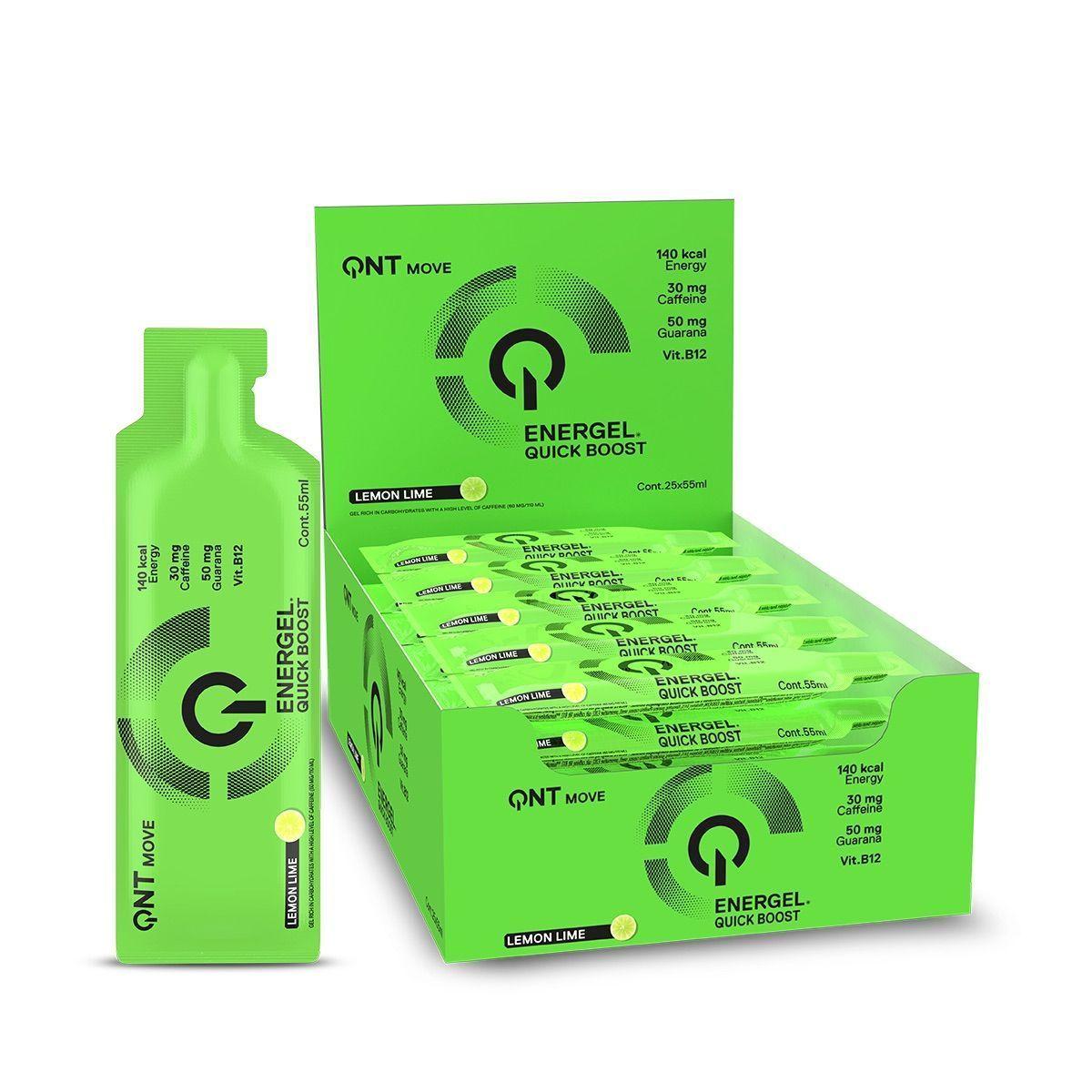 Gel Energético QNT - Limon 25 unidades (55ml c/u)-0