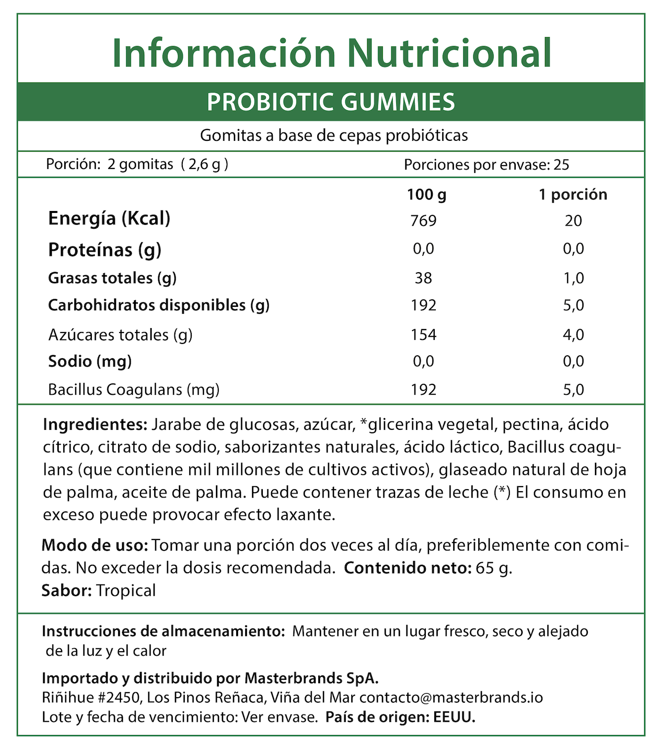 Gomitas de Probioticos Natures Truth - Probiotic + Prebiotic Gummies (50 unidades)-7