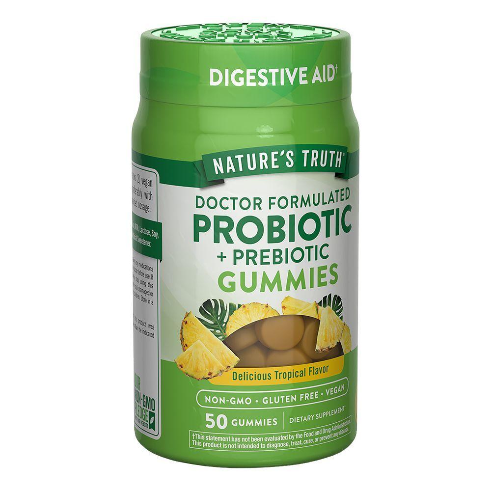 Gomitas de Probioticos Natures Truth - Probiotic + Prebiotic Gummies (50 unidades)-5
