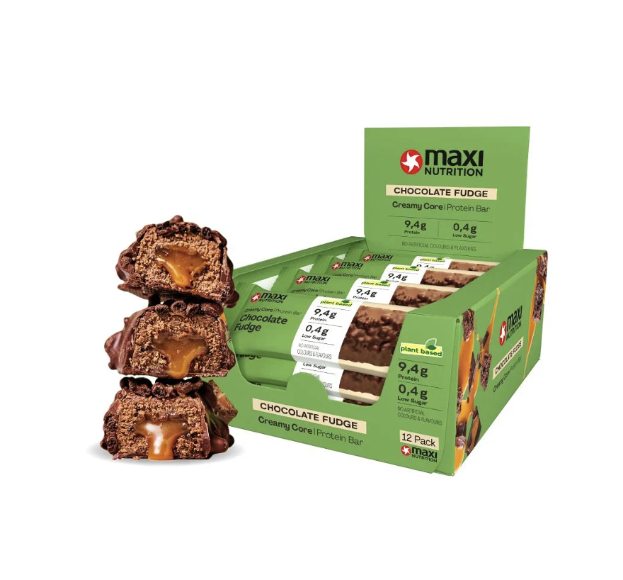 Barra de proteina Maxi Nutrition  Chocolate Fudge (12 unidades)-0